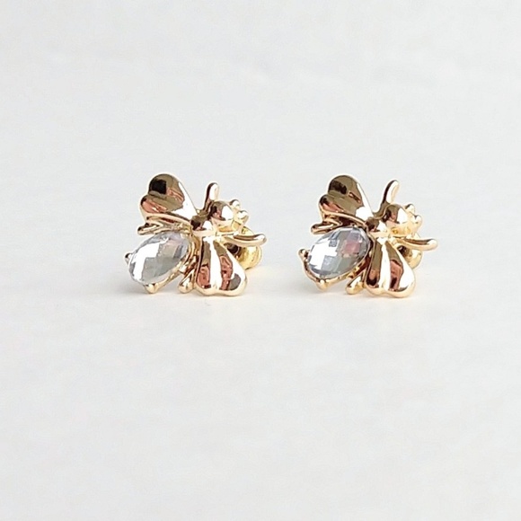 Jewelry - Bejeweled Bumblebee Earrings